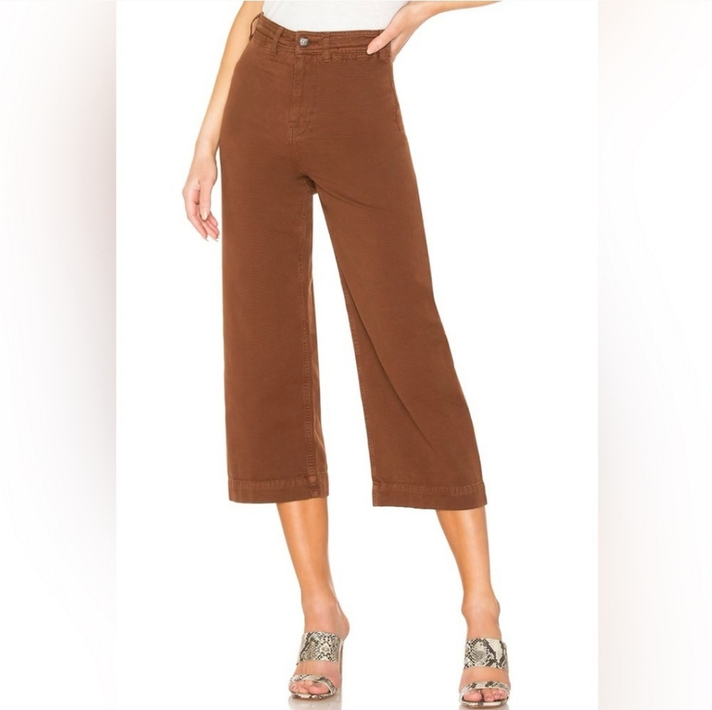 WE THE FREE Patti Cropped Cotton Pants